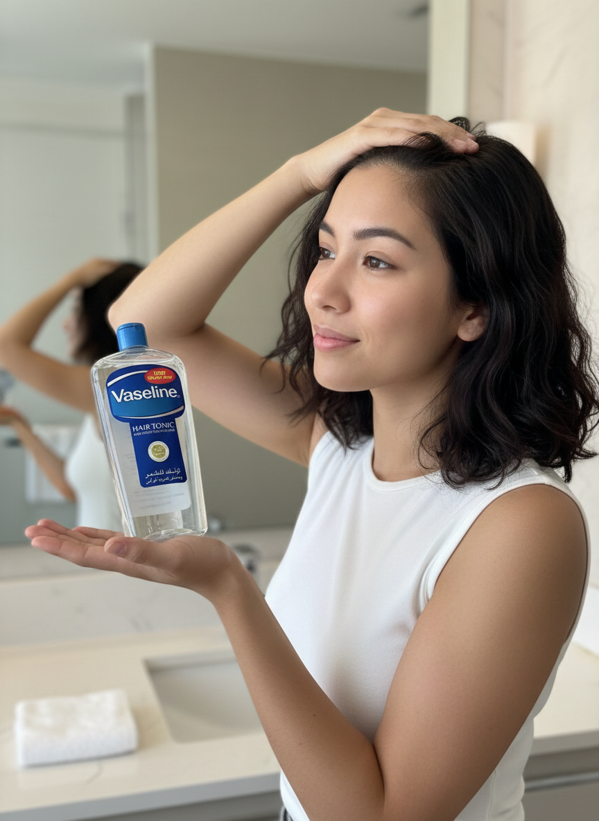 Vaseline hair tonic collection