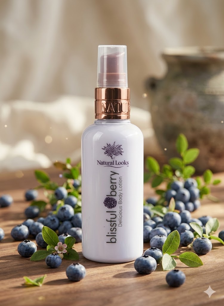 Natural looks - Blissful Berry Delicious Body Lotion