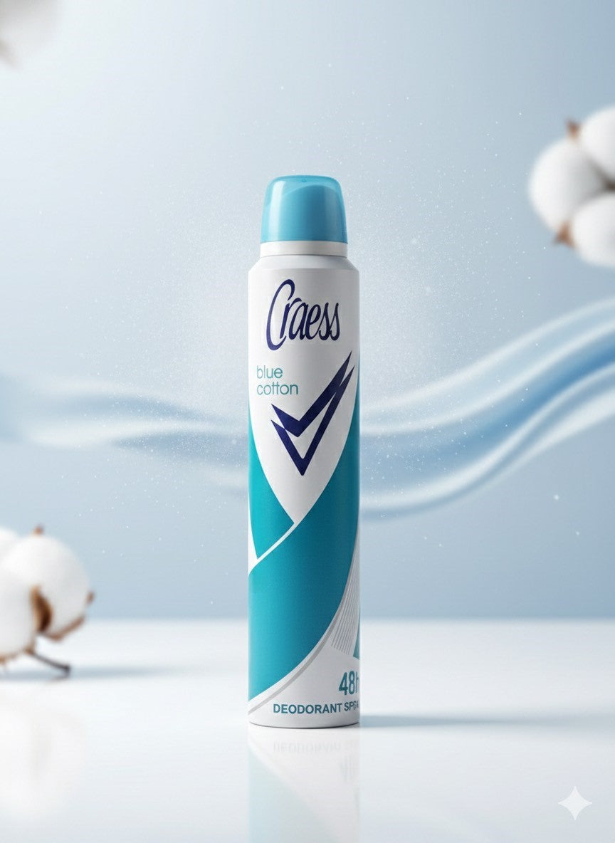CRAESS DEODORANT BLUE COTTON 200 ML