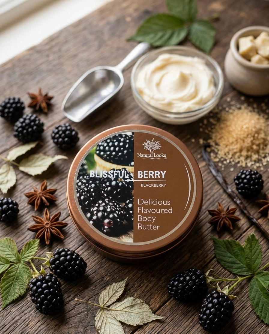 Natural looks - Blissful Berry Delicious Flavored Body Butter