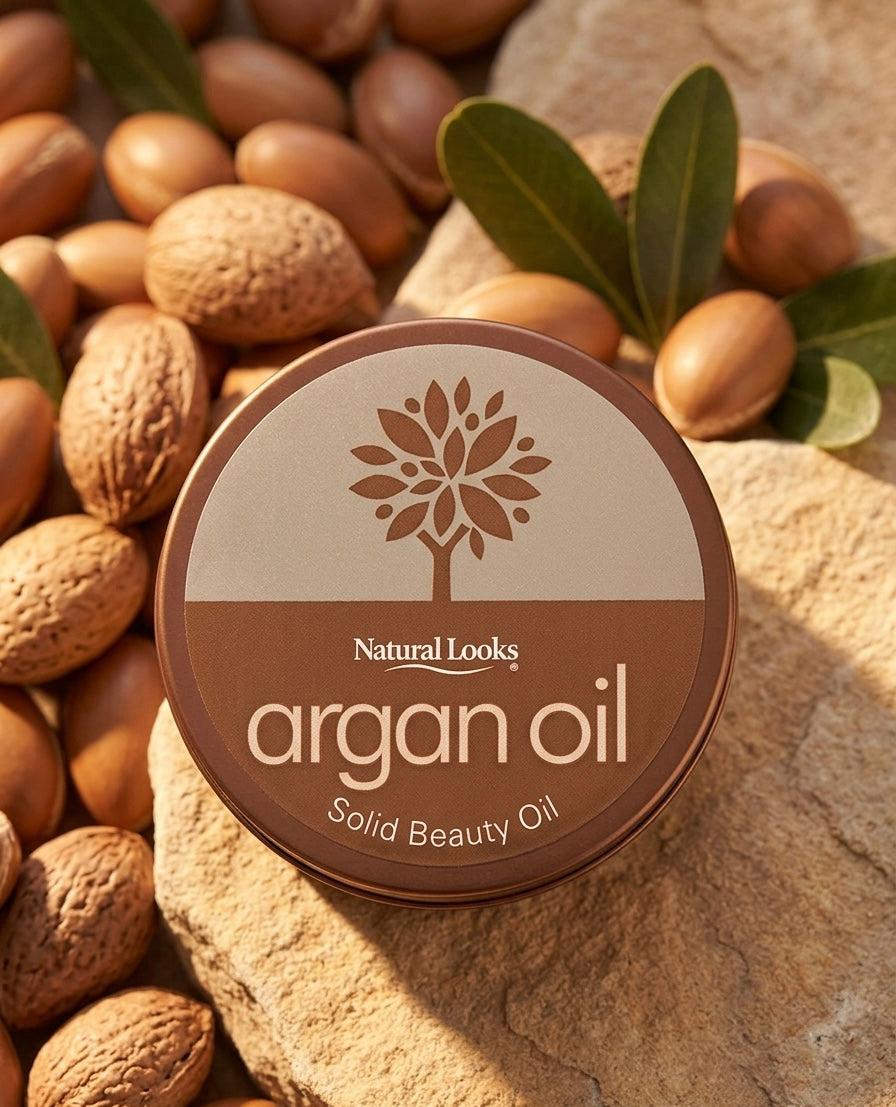Natural looks - Argan Oil Solid Beauty Oil