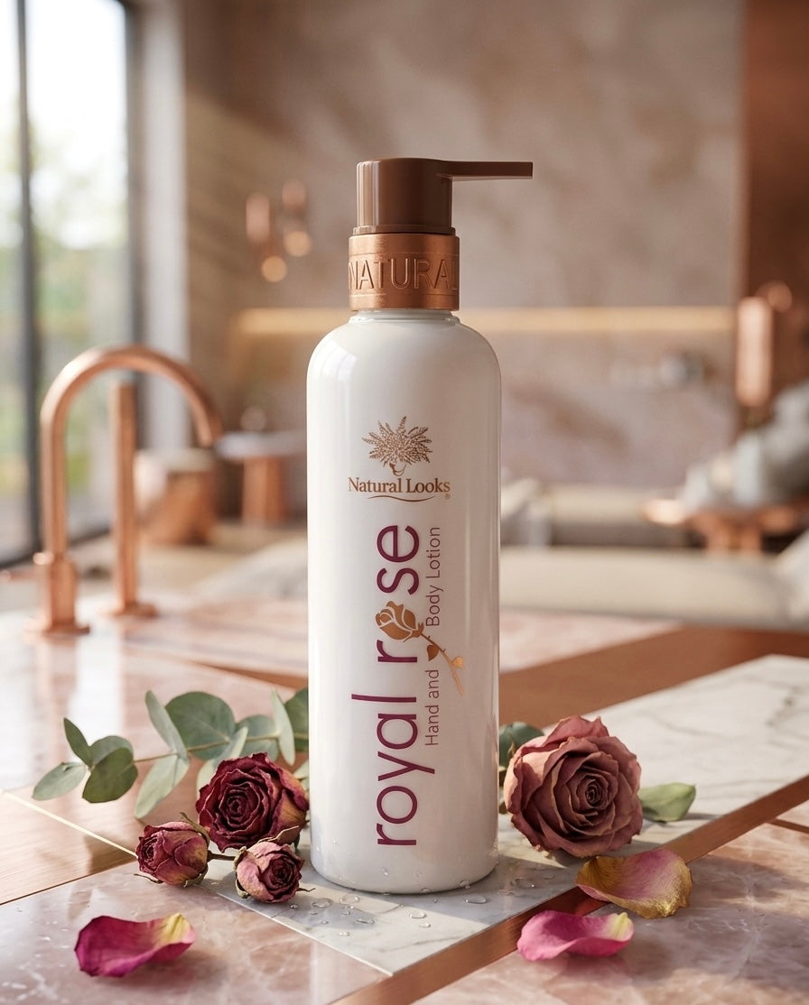 Natural looks - Royal Rose Hand & Body Lotion