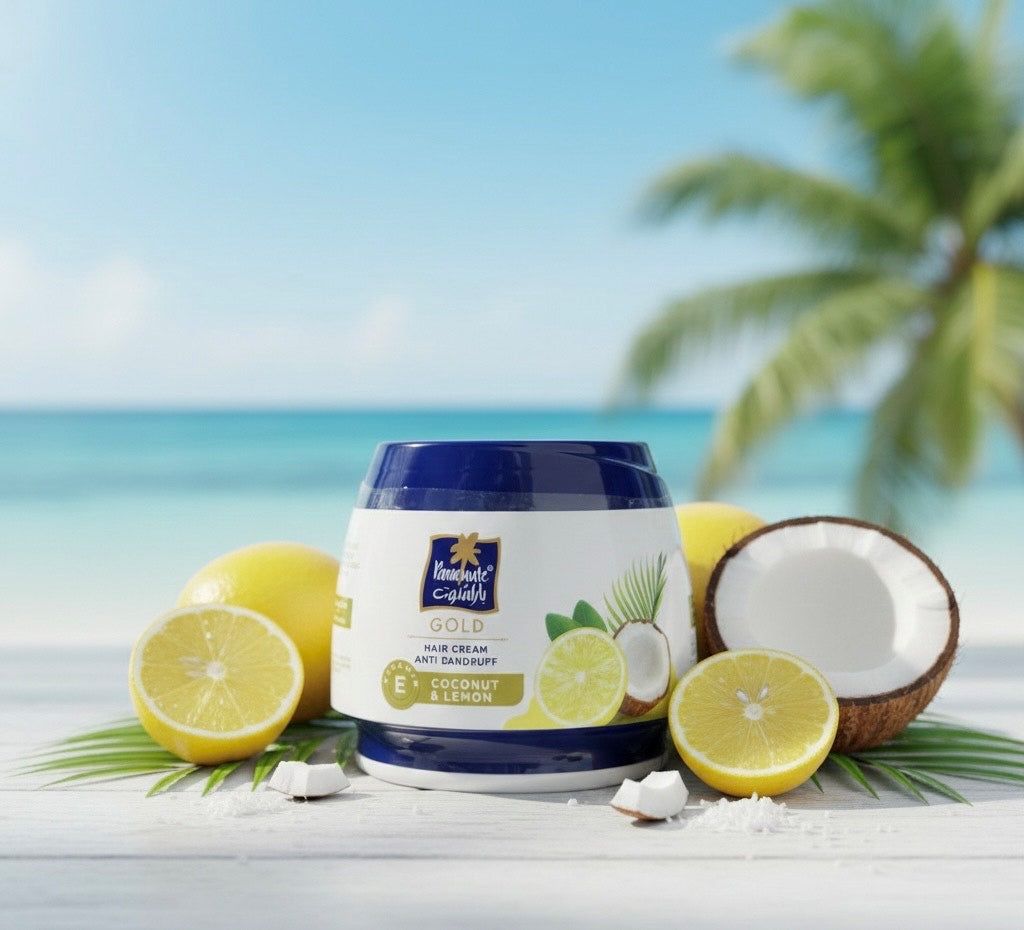 PARCHUTE HAIR CREAM ANTI DANDRUFF COCO& LEMON 140ML