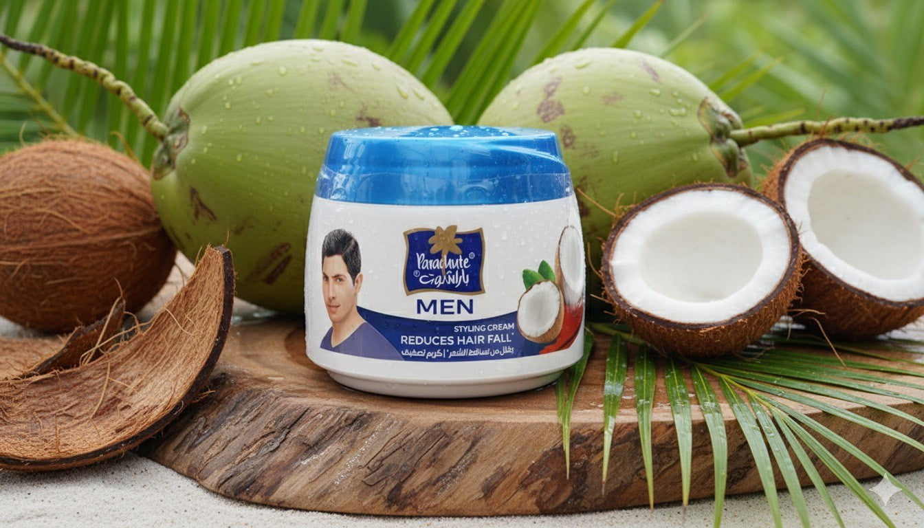 PARCHUTE MEN STYLE CREAM REDUCES HAIR FALL 140ML