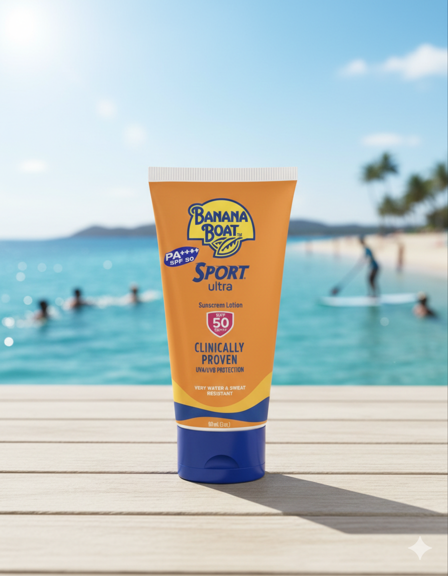 Banana Boat Sport Ultra Sunscreen Lotion SPF 50 (90 mL)